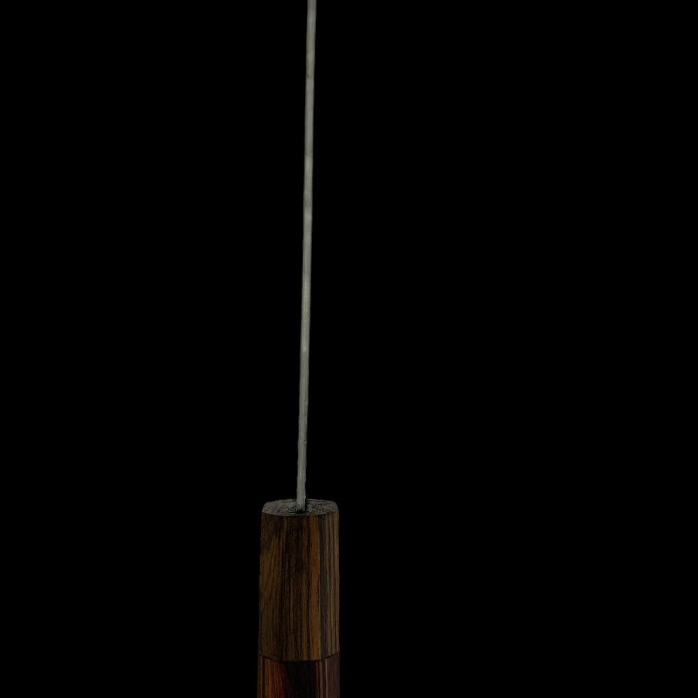 Tokushu Knife Nashiji Ginsan #3 Bunka with Rosewood Wa Handle