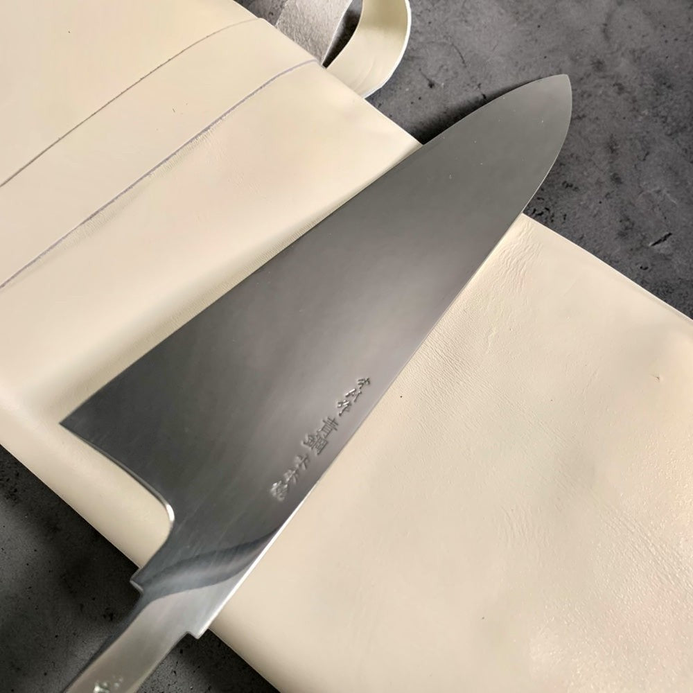 NAKAGAWA X TOKUSHU TALL Blue #2 Mizu Honyaki 255mm Gyuto No Handle