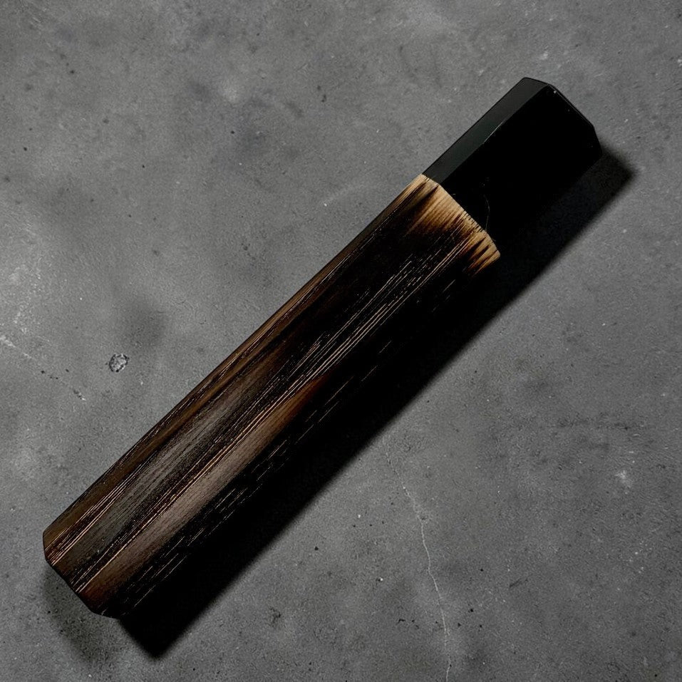 Tokushu Premium Burnt Chestnut and Horn Wa Handle