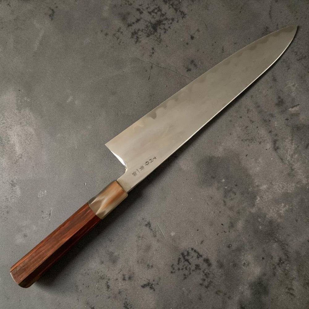 Satoshi Nakagawa Blue #1 Damascus Gyuto 210mm