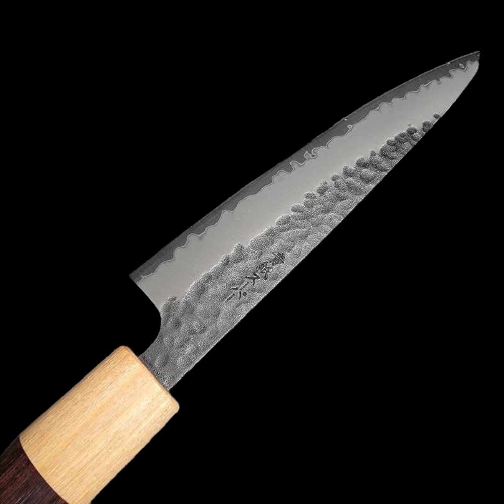 Tsunehisa AS Kurochi Tsuchime 135mm Petty Morado Wa Handle