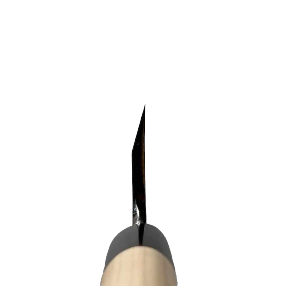 Sakai Takayuki 180mm Garasuke Choil Shot