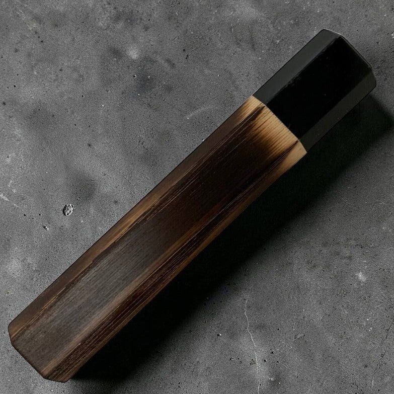 Tokushu Premium Burnt Chestnut and Horn Wa Handle