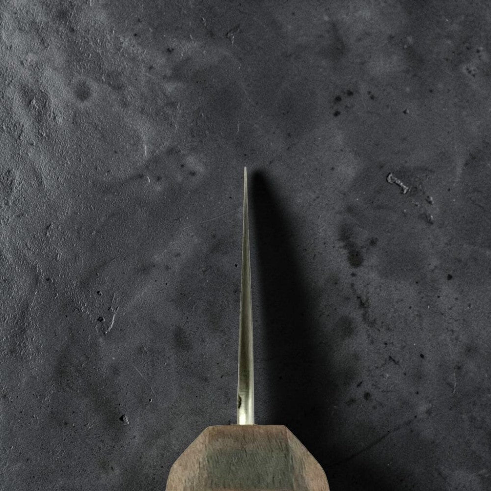 Tokushu Knife Nashiji Ginsan #3 Santoku with Rosewood Wa Handle