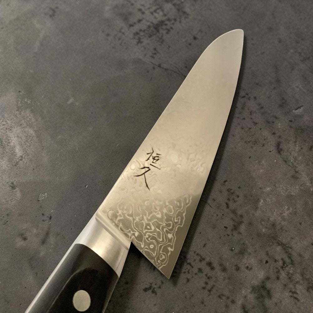 Tsunehisa AUS-10 Damascus 180mm Gyuto Western Handle