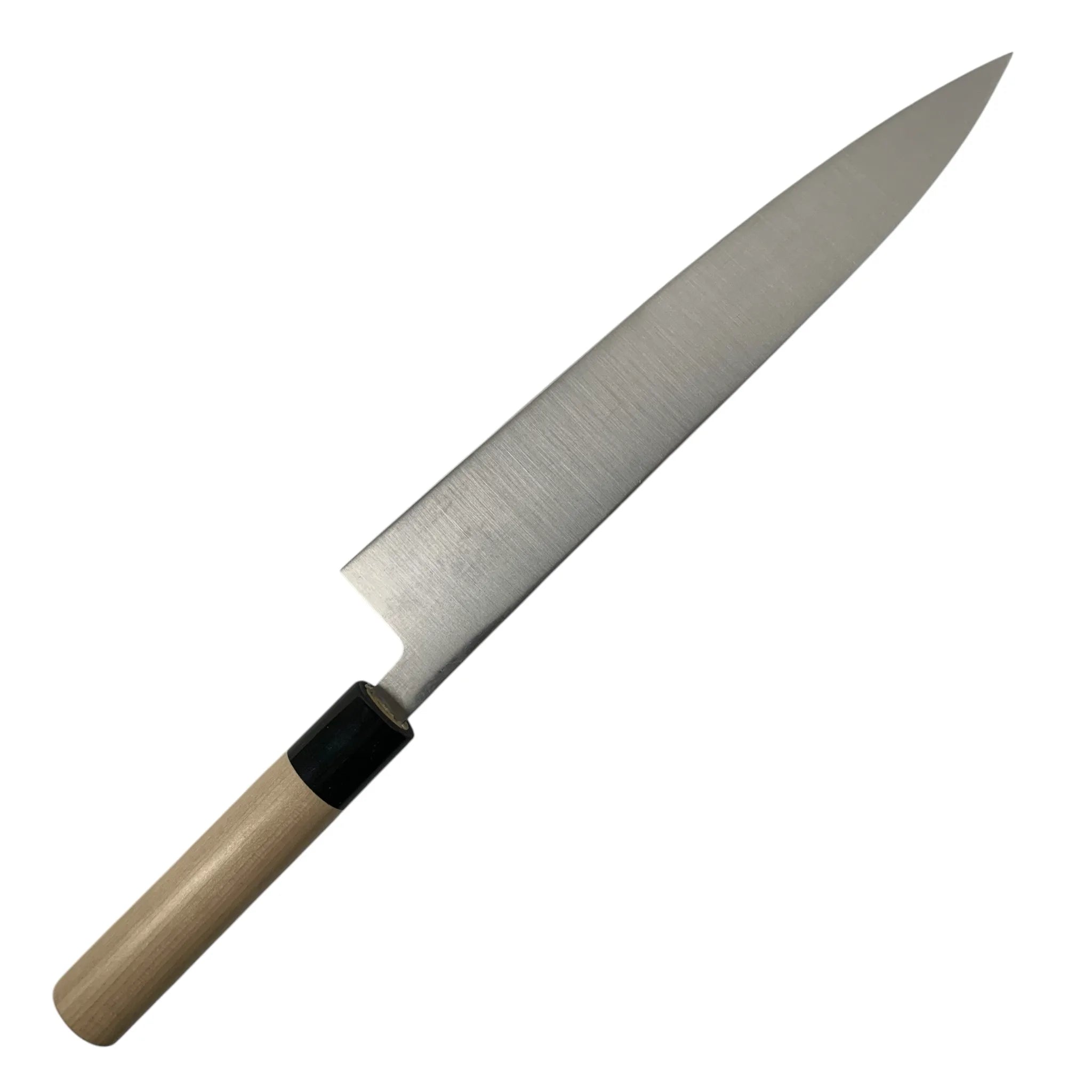Masamoto KS Wa Gyuto 240mm handle close-up