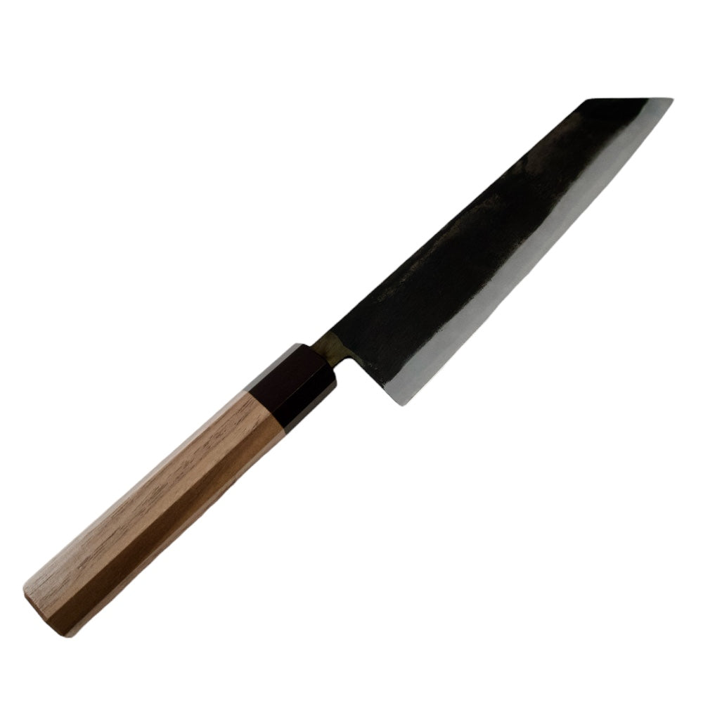 Moritaka Hamono 210mm Kiritsuke with walnut handle.