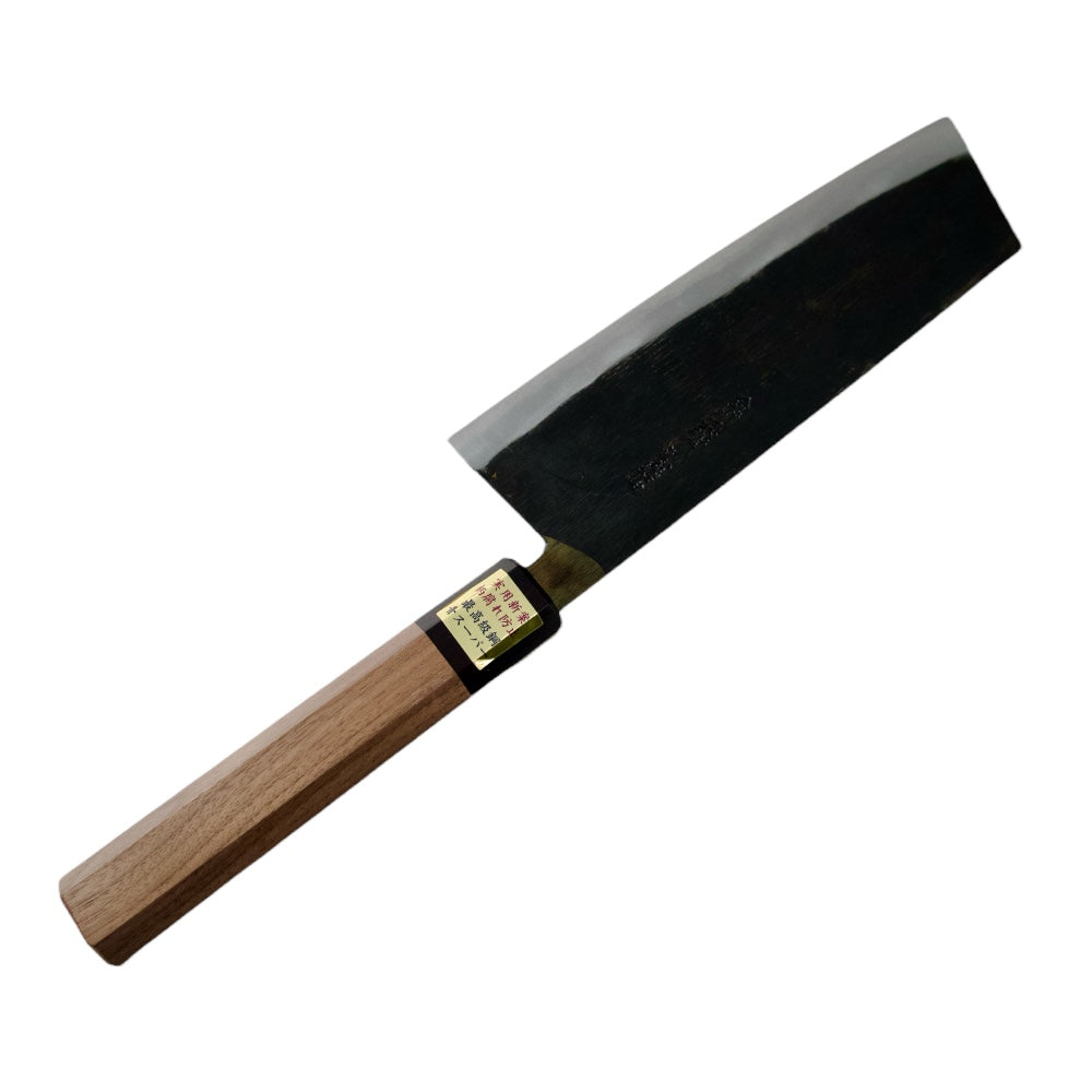 Moritaka knives special bunka upside down showing kanji
