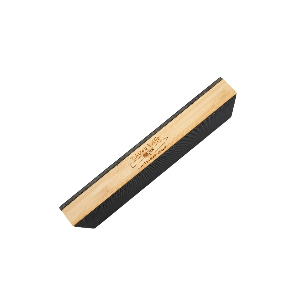 Tokushu Knife Premium Black Leather Strop