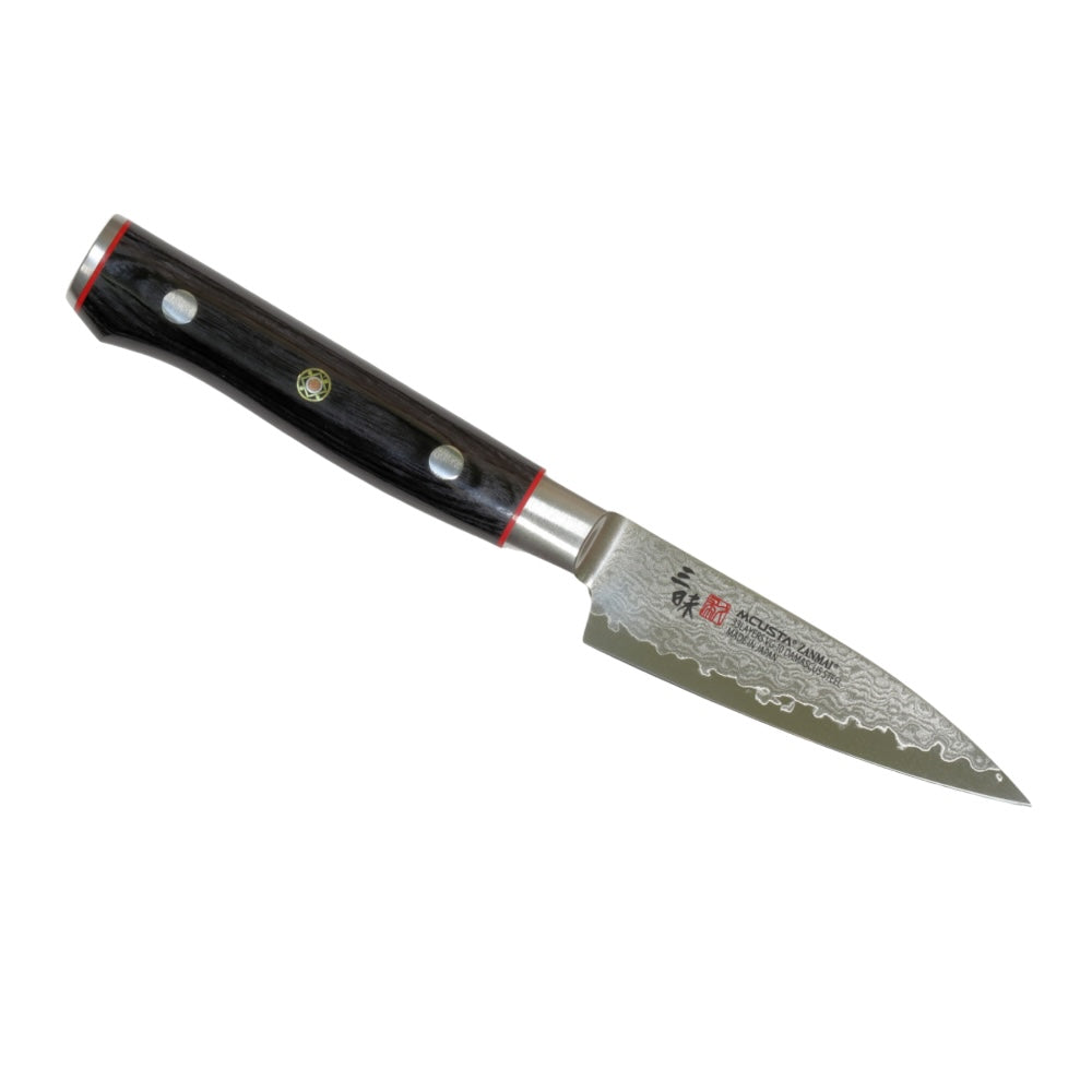 Mcusta Zanmai Classic Pro Petty VG-10 Core Damascus 90mm Paring Knife