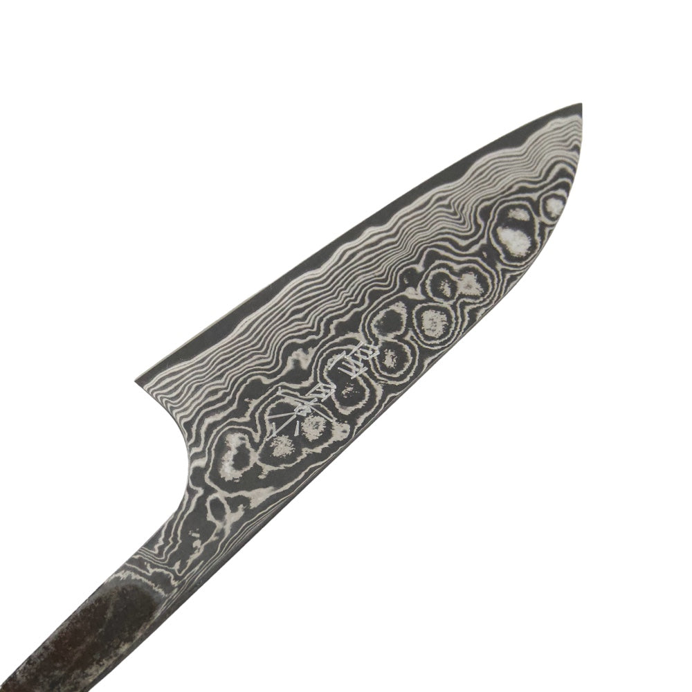 Masakage Kumo 75mm petty showing kanji.