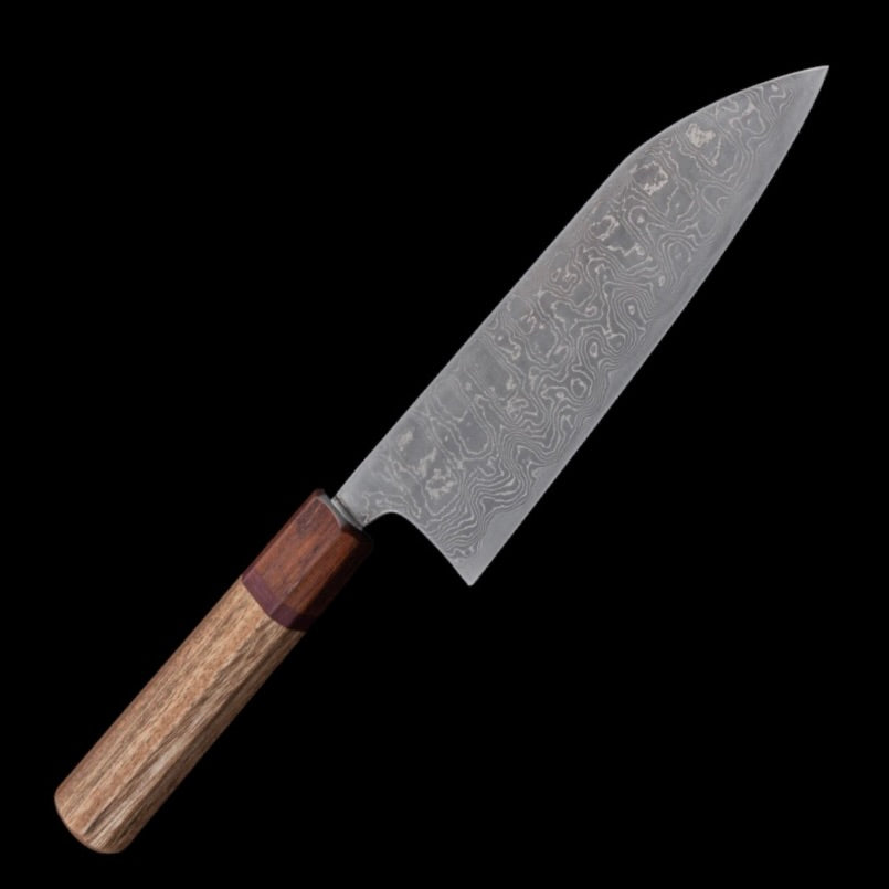 Carter Knives White #1 Damascus High Grade Wabocho 6.18" by Murray Carter