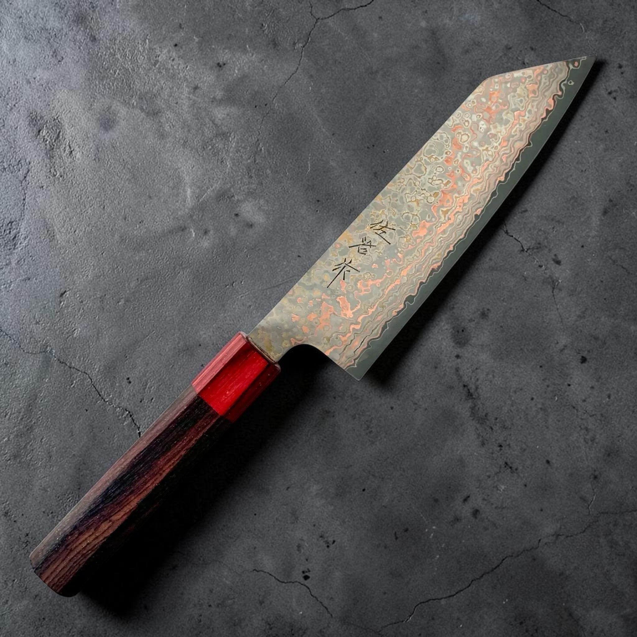 Takeshi Saji VG-10W Nashiji Rainbow Bunka