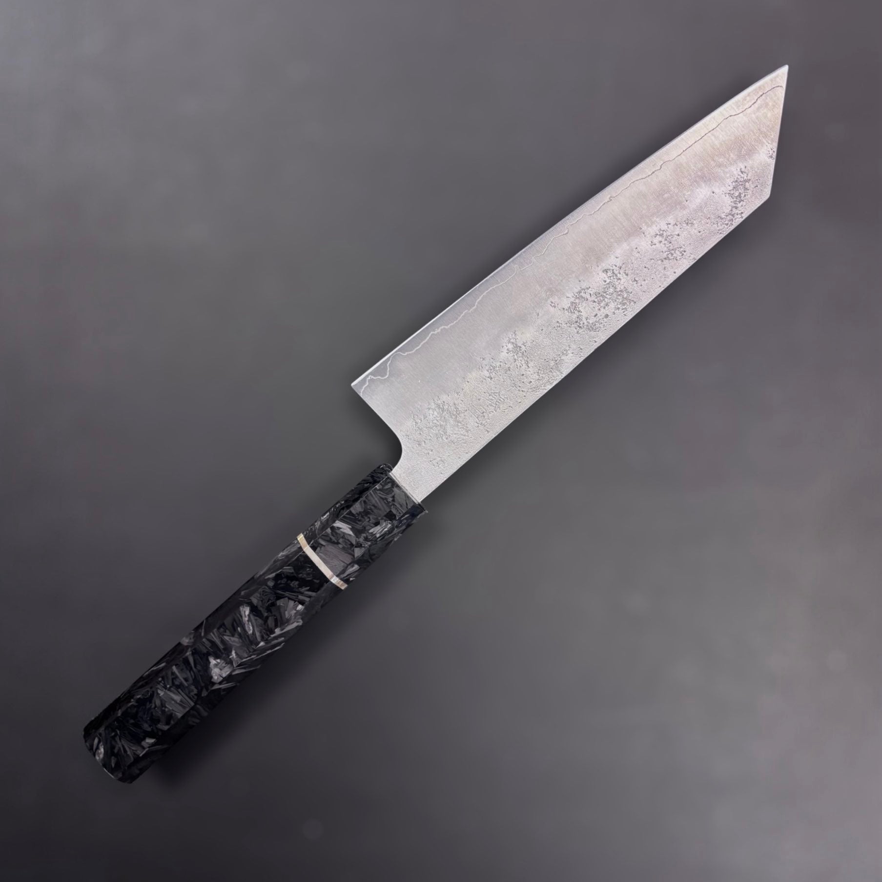 Tokushu Knife Washiji SLD Bunka 175 mm upside down view
