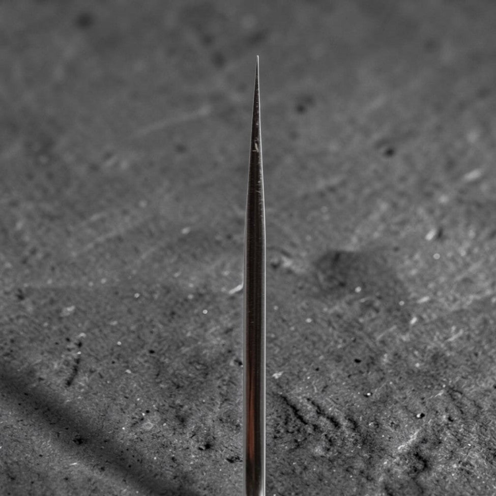 Yoshimi Kato Japanese Cleaver Choil Shot