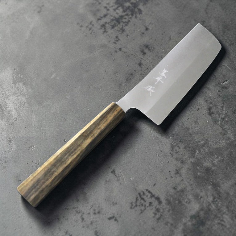 Yu Kurosaki Gekko VG-XEOS Nakiri with Solid Bubinga Handle