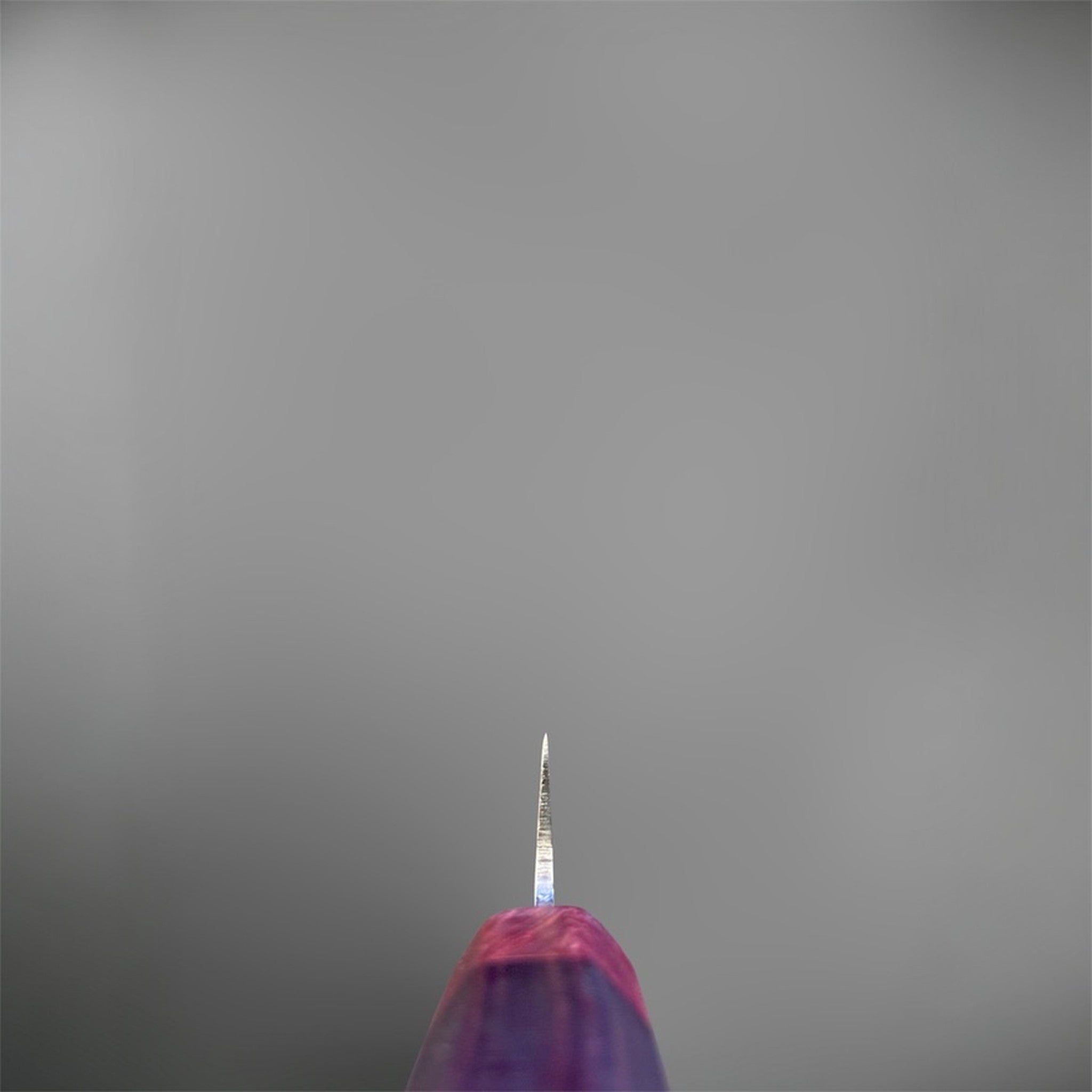 Dao Vua V3 52100 carbon steel 270 mm sakimaru sujihiki slicer choil shot