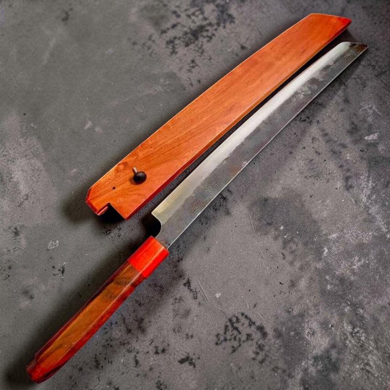 DAO VUA V3 52100 Sakimaru Slicer 350mm (saya included) - Tokushu Knife