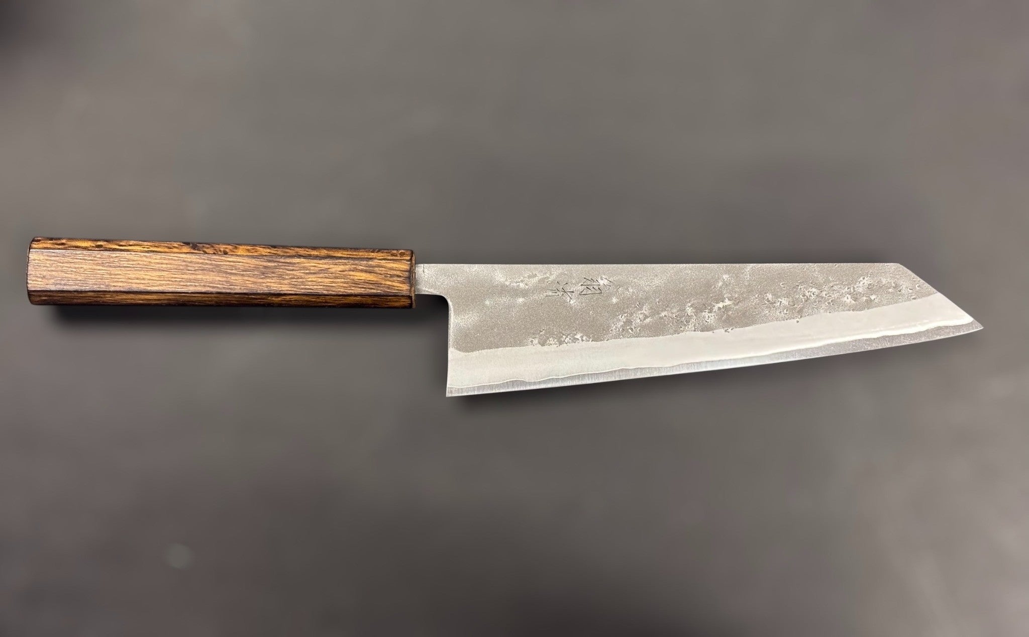 Hado SLD Kiritsuke Gyuto 200 mm profile shot