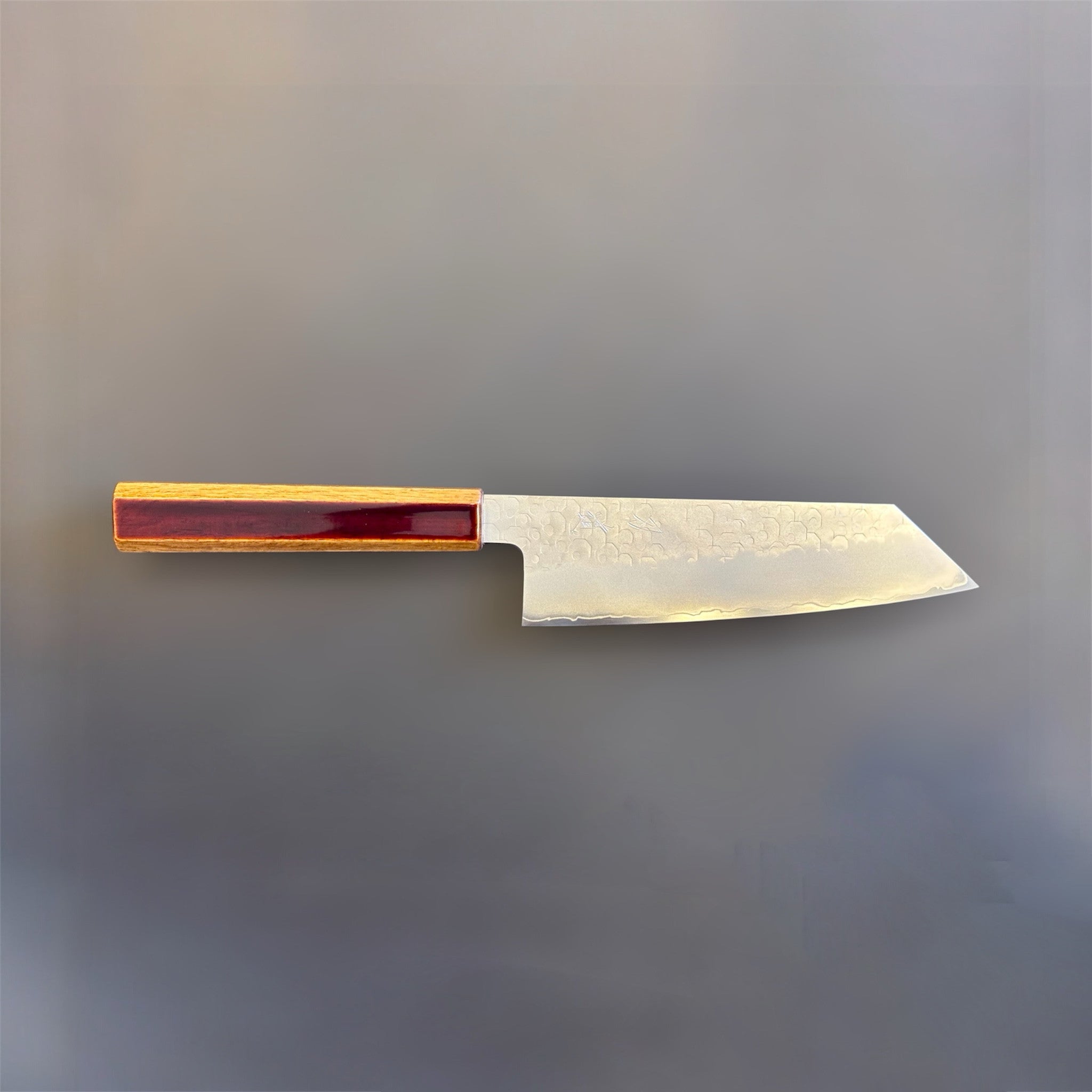 Hado SG2 Shiosai Urushi Bunka, full side profile with urushi handle and etched Shiosai finish.