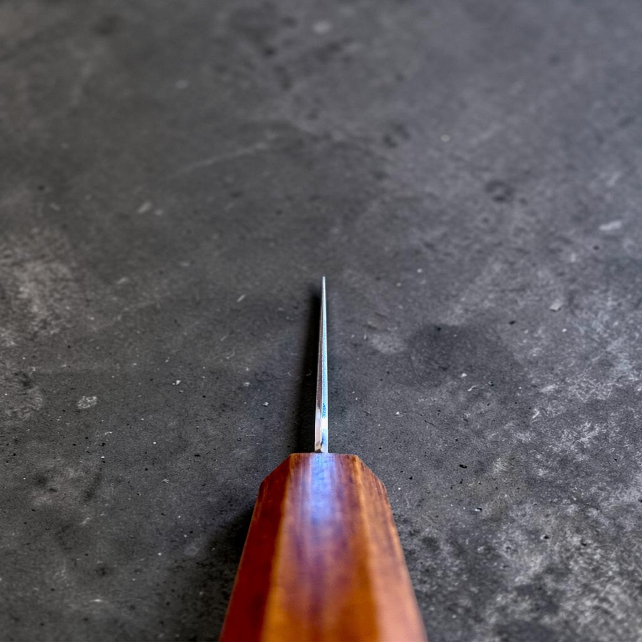 Hado SG2 Shiosai Urushi Ko Bunka 135 mm, choil shot.