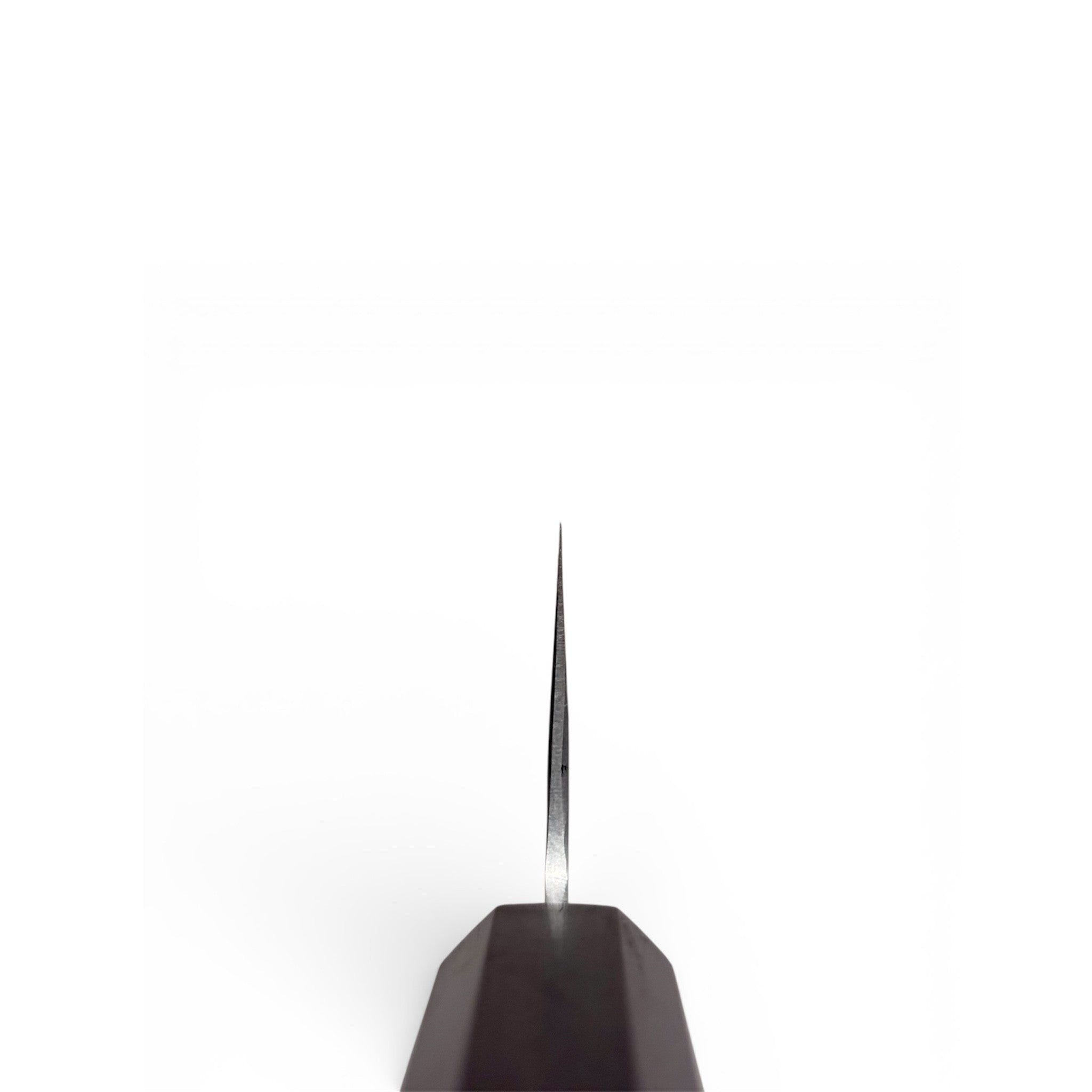 Hatsukokoro Ginrei Silver #3 Bunka 170 mm, choil shot.