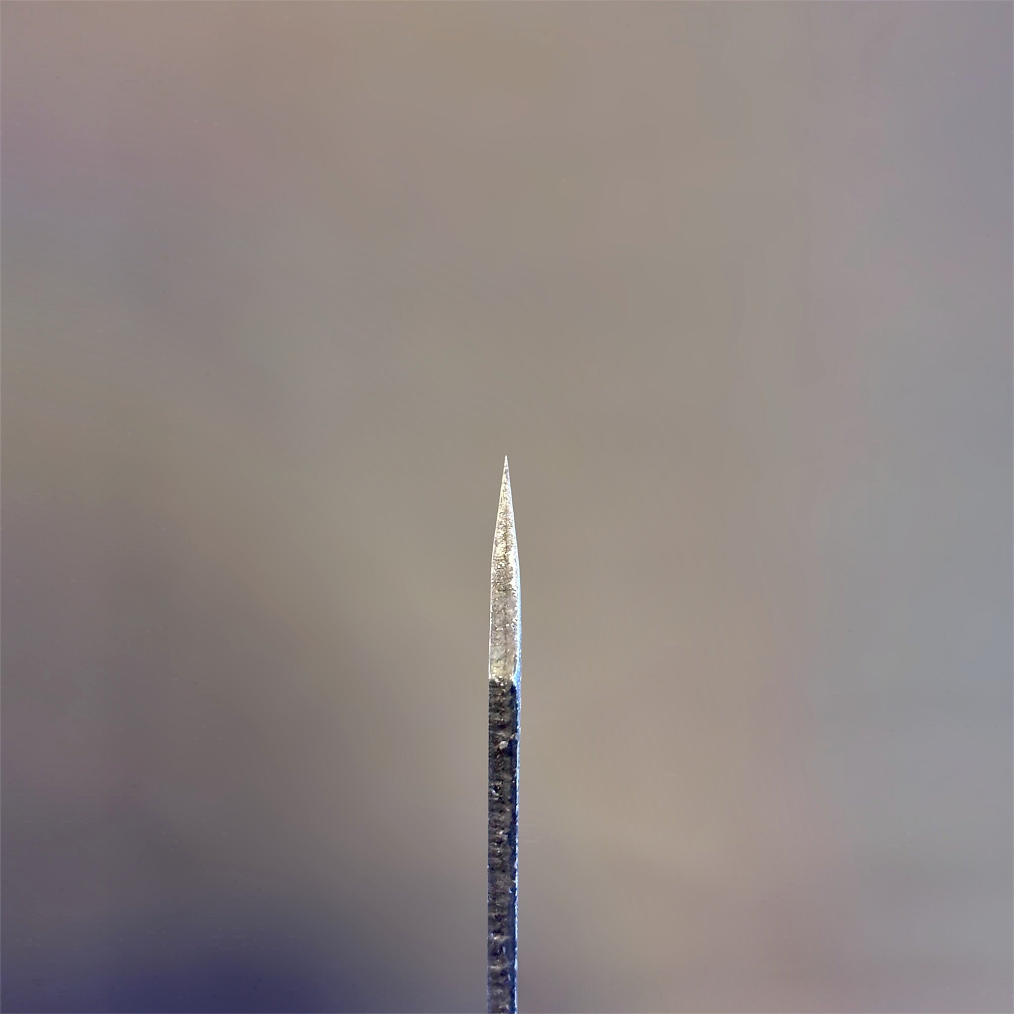 Higonokami Carbon Steel Japanese Friction Folder, choil shot