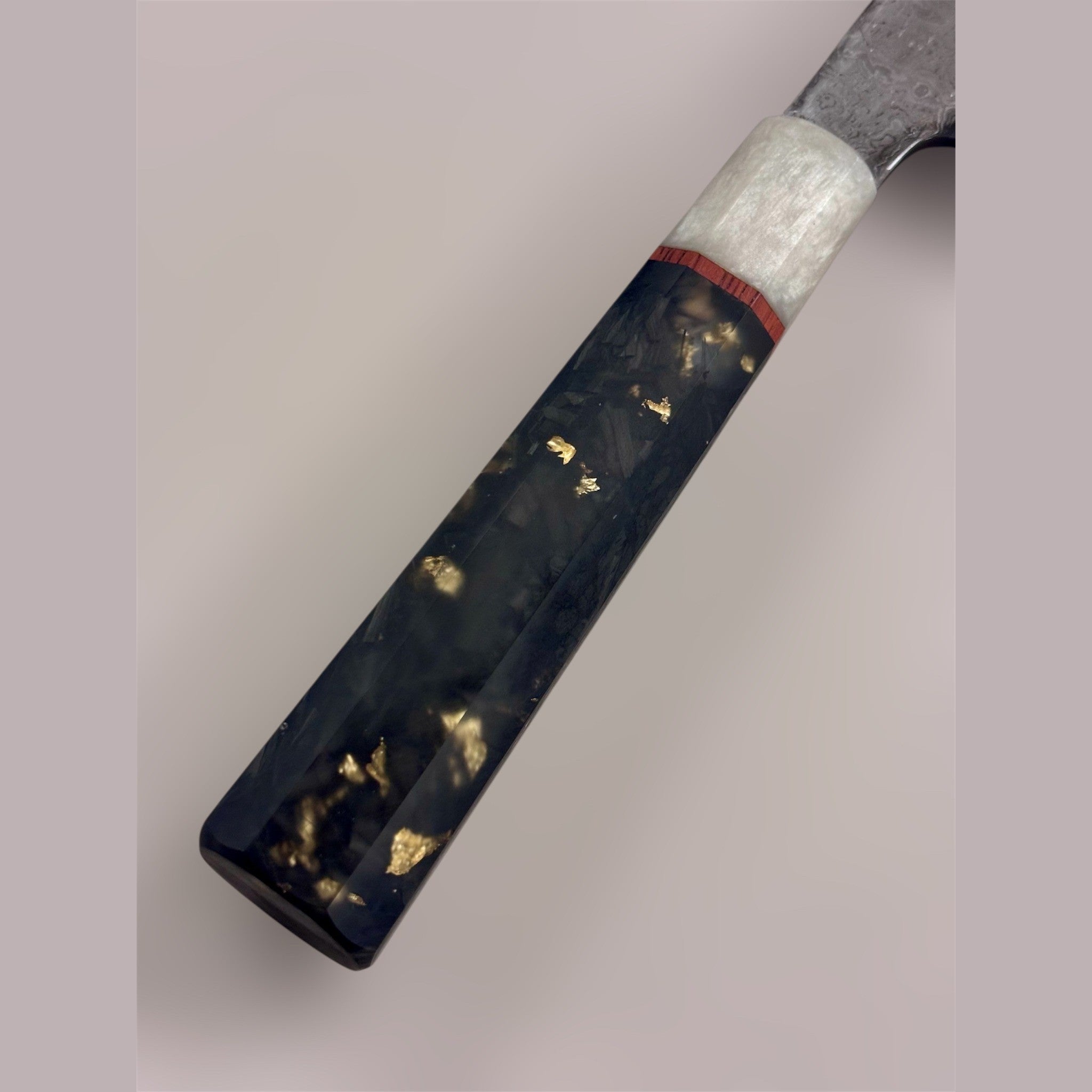 Manaka Aogami #1 KokuENN Sakimaru Sujihiki 300mm with Prisma Knife Handle