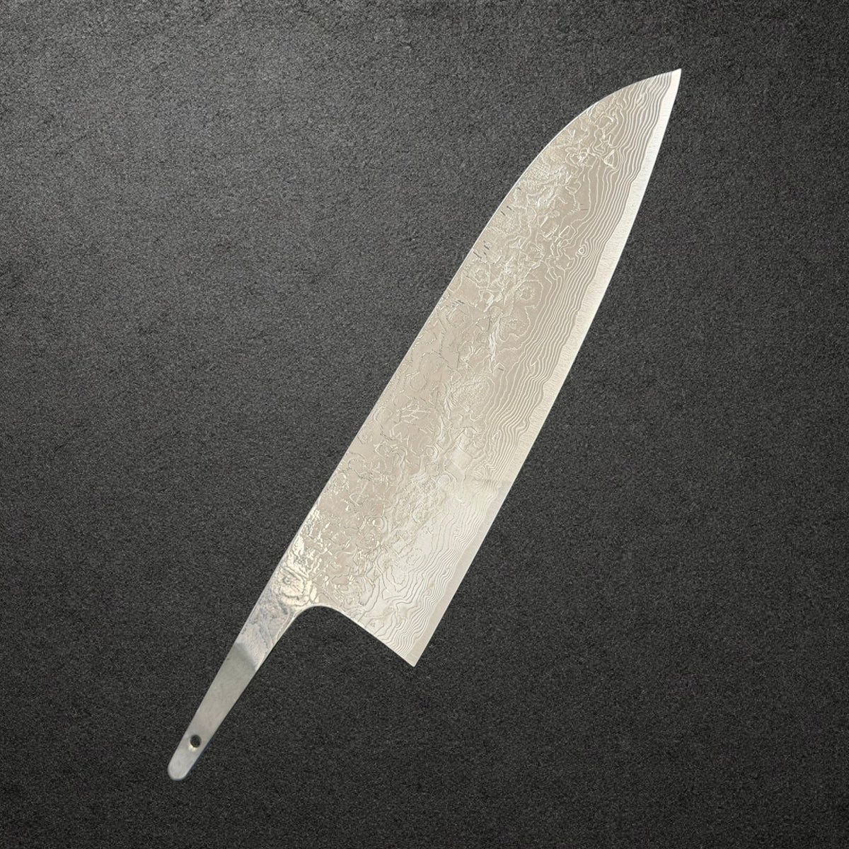 Takeshi Saji SG2 Diamond Damascus Santoku blade only — hero