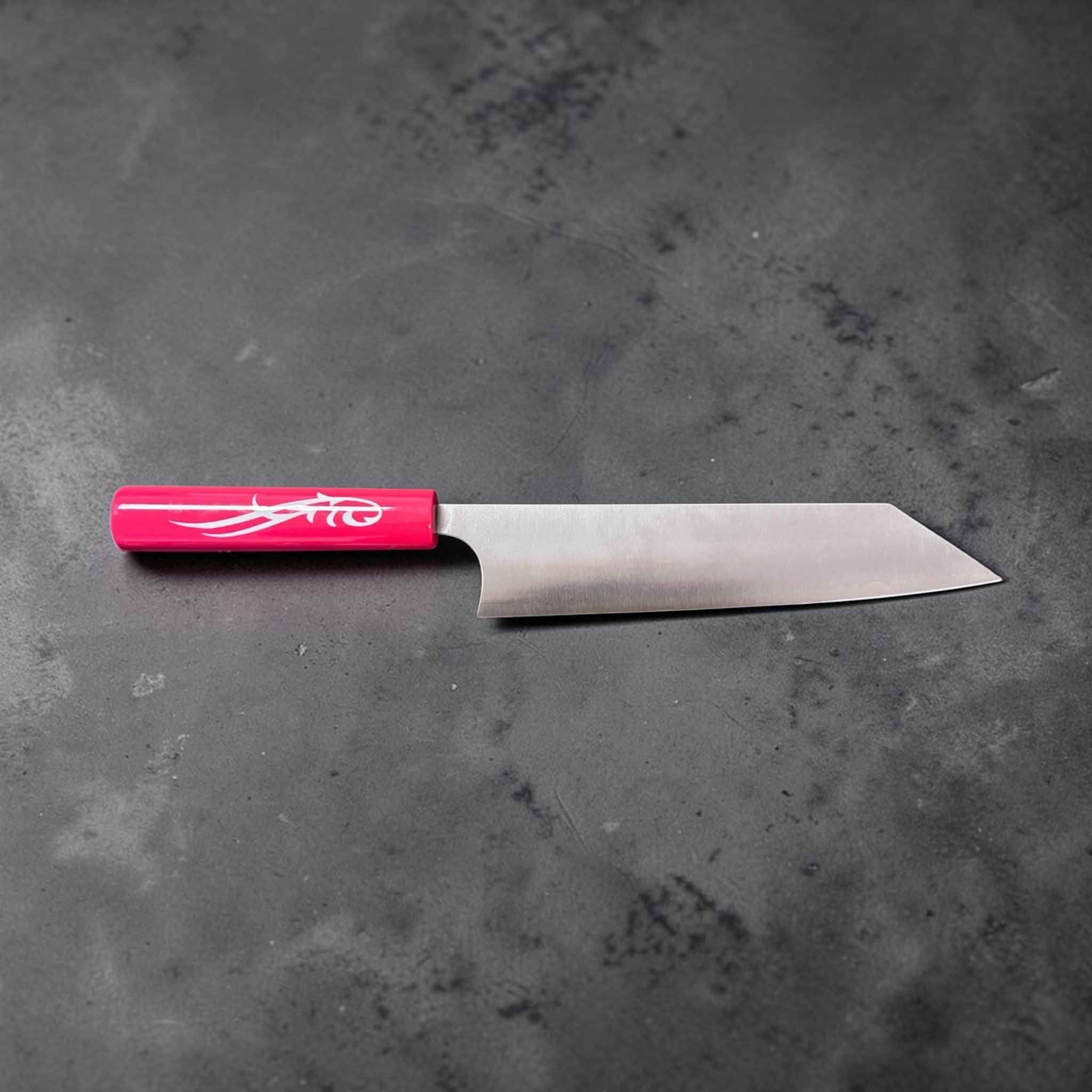 Shibata Koutetsu SG2 Migaki 210 mm Gyuto Limited Edition profile shot