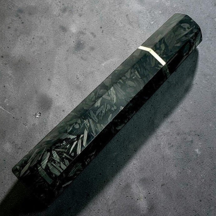 Tokushu Shattered Carbon Wa Handle - Medium