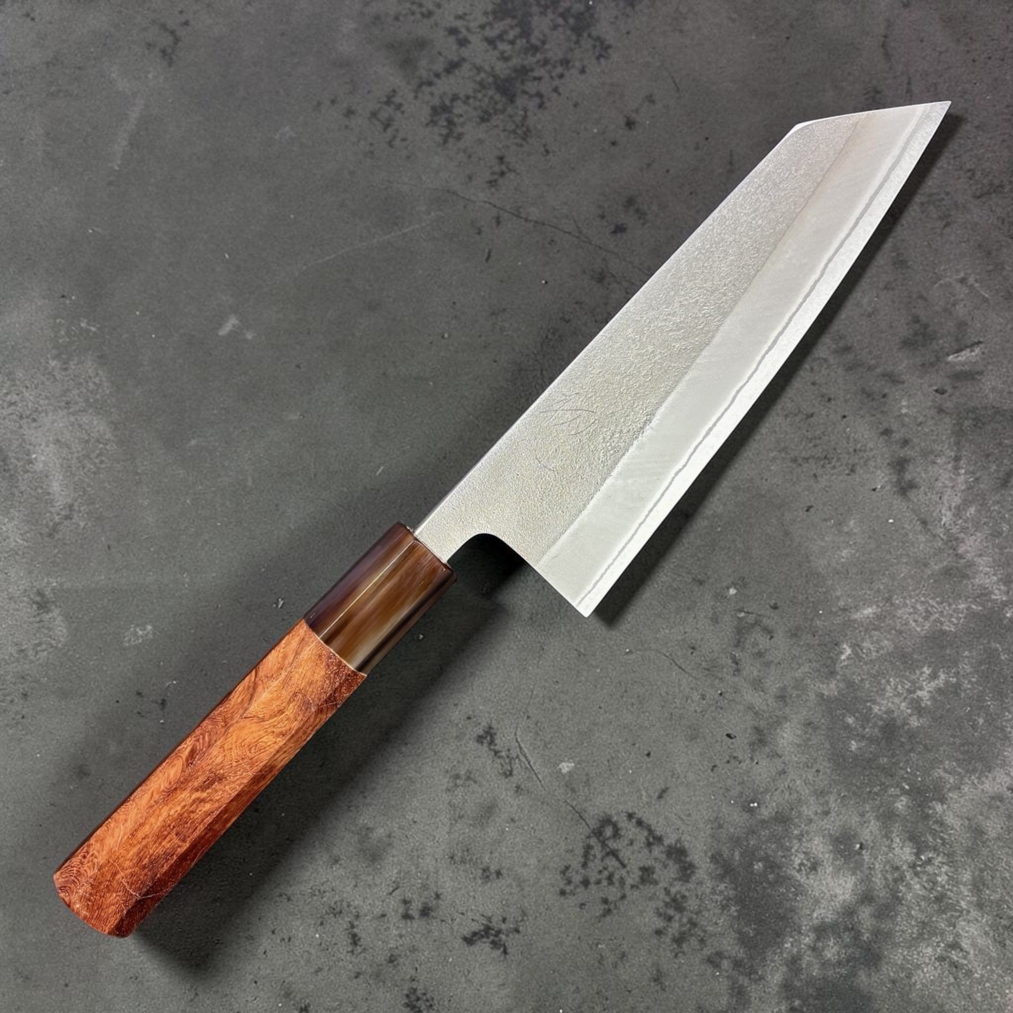 Yoshikane White #2 Nashiji Bunka 165mm Amboyna Special Edition