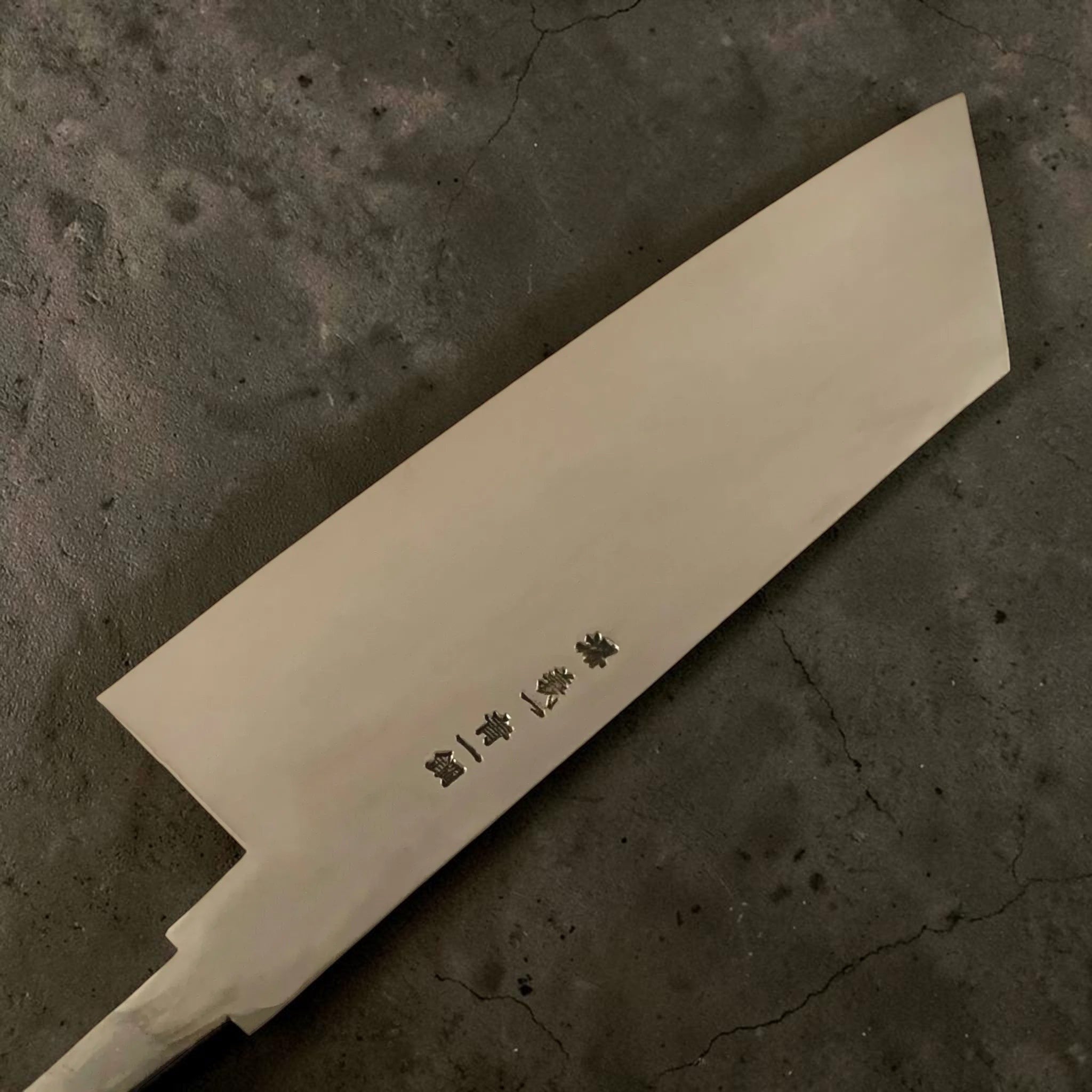 Yoshikazu Tanaka Blue #1 Mirror-Polish Bunka side view