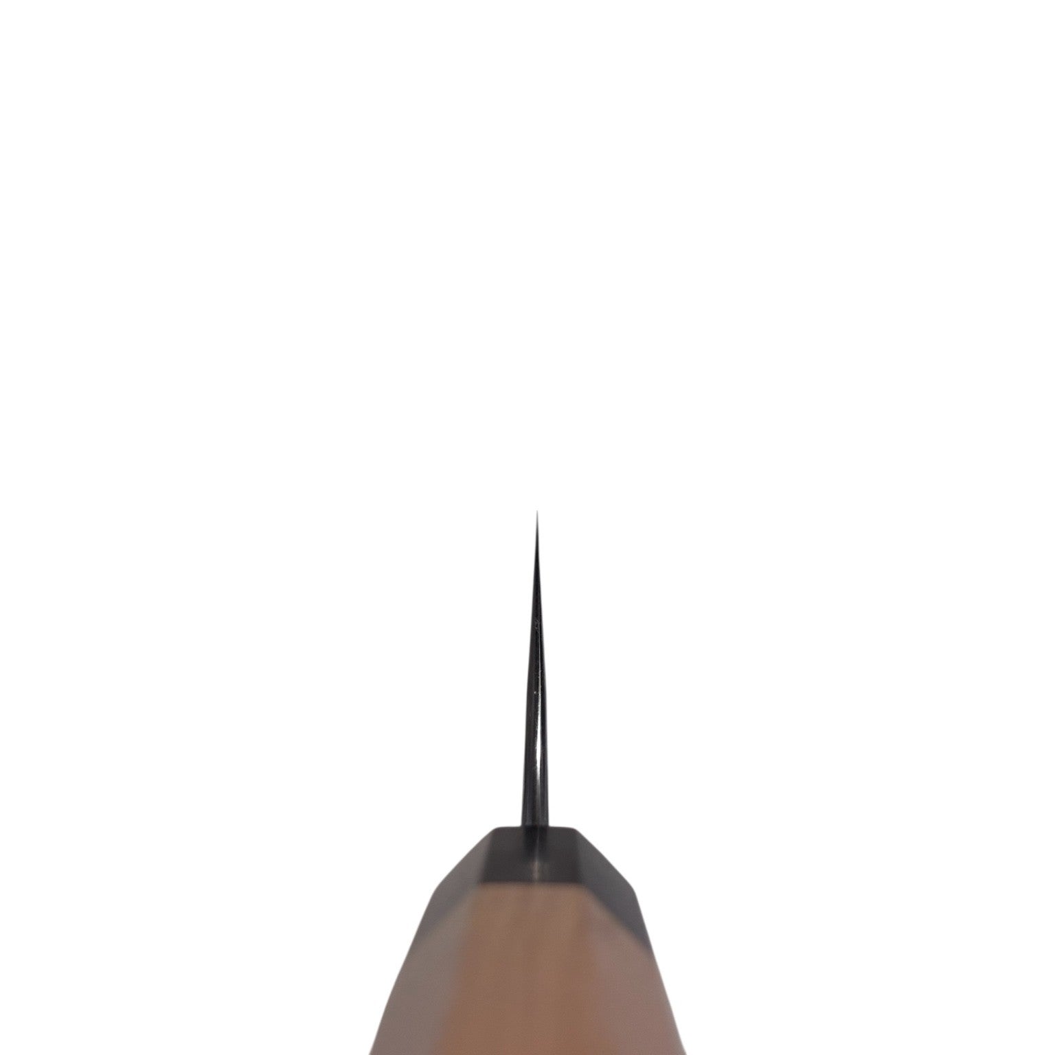 Yoshimi Kato AS Nashiji Gyuto 240mm, choil shot.