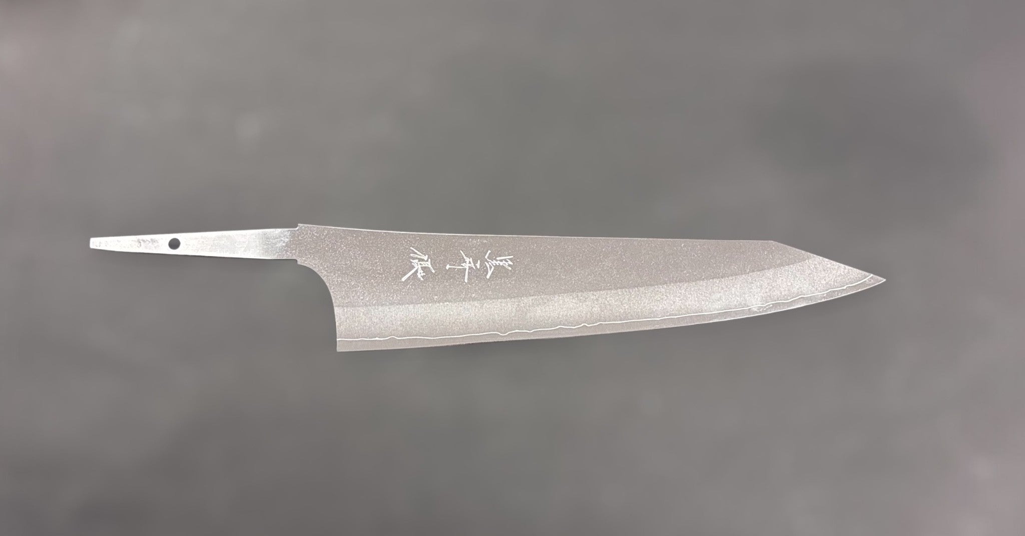 Yu Kurosaki Gekko VG-XEOS Gyuto 210 mm profile shot.