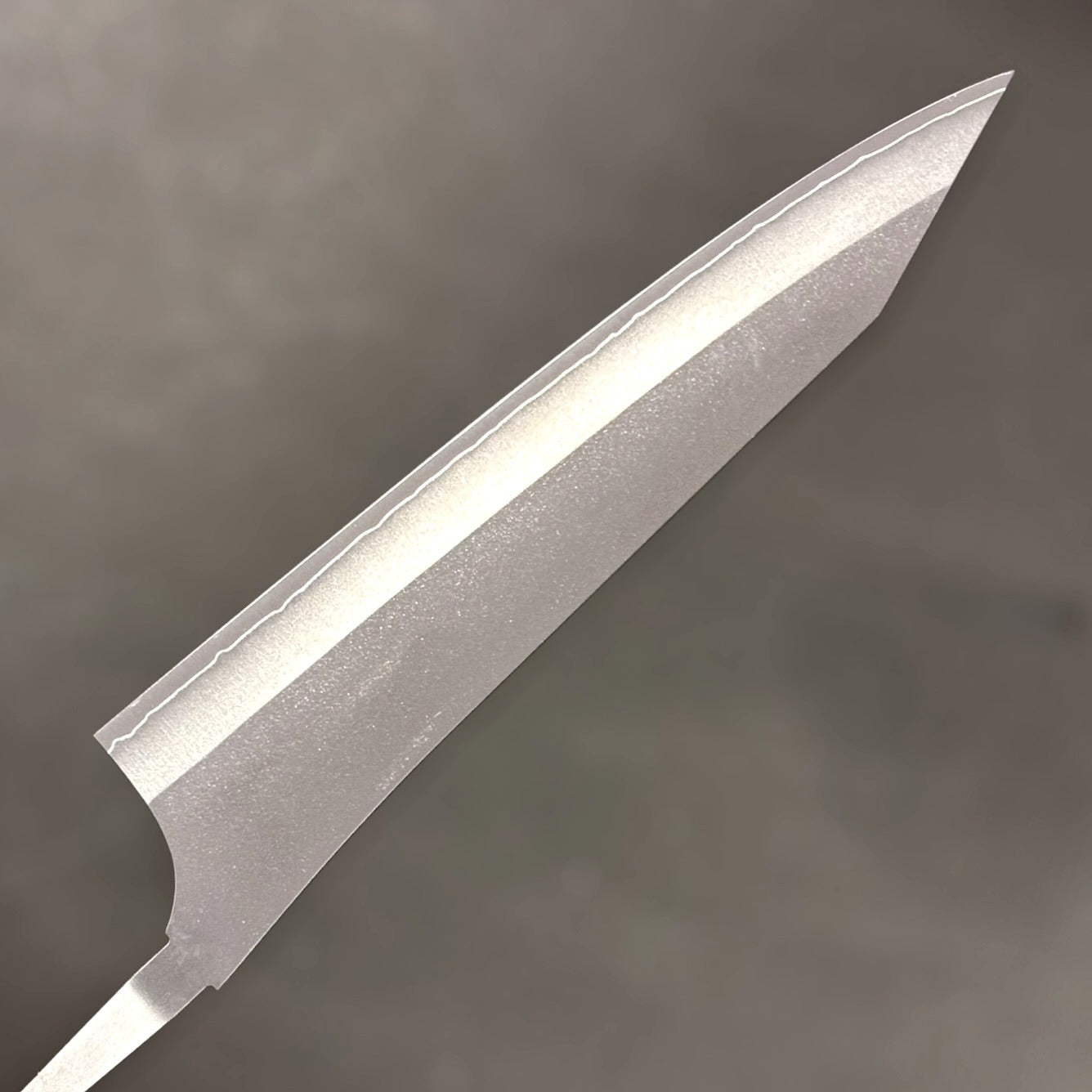 Yu Kurosaki Gekko VG-XEOS Gyuto 240mm polished migaki blade close-up