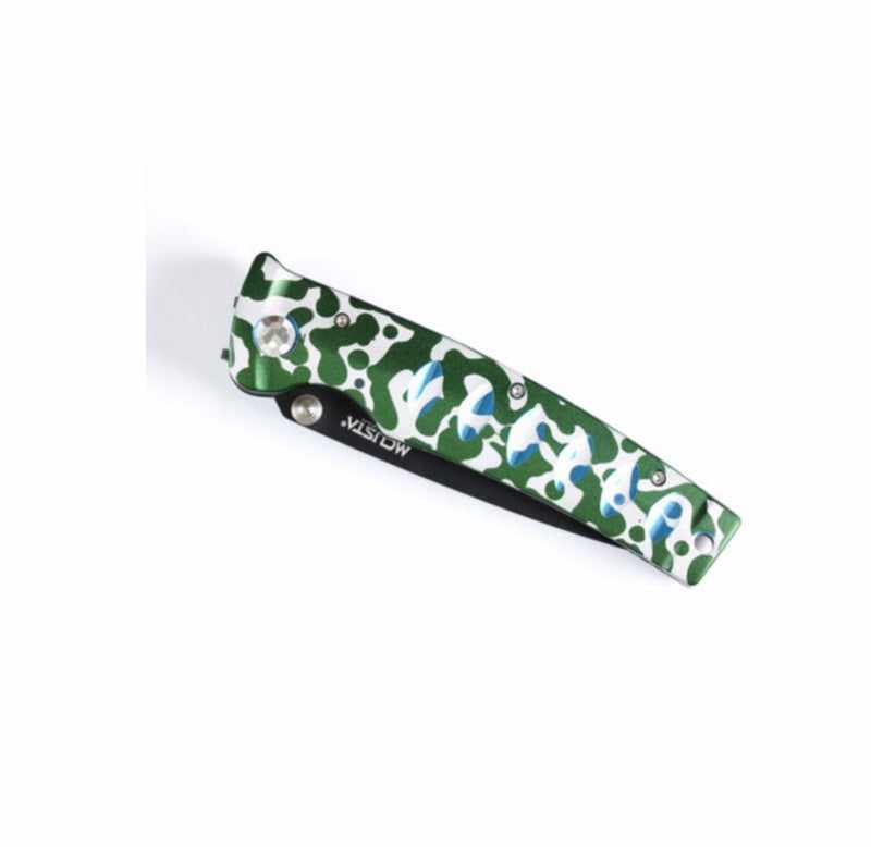 2023 Limited Edition Mcusta Katana VG-10 Core San Mai Camo 4.25" Folding knife - Tokushu Knife