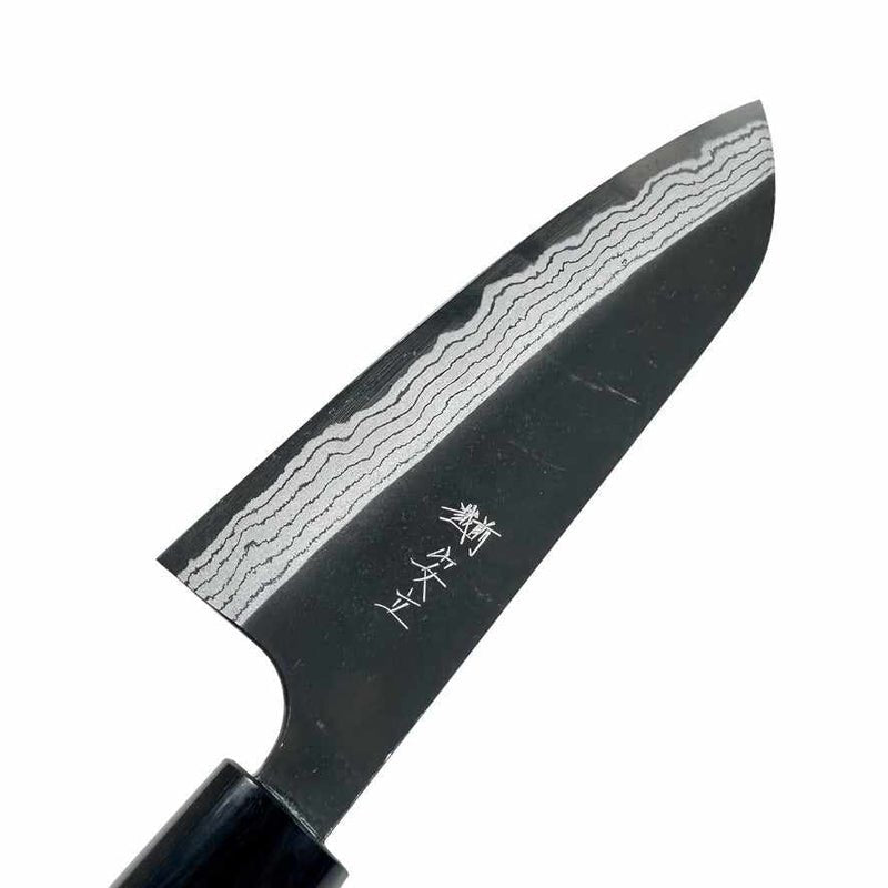 Anryu Knives White #2 Kurouchi Santoku 165mm - Tokushu Knife