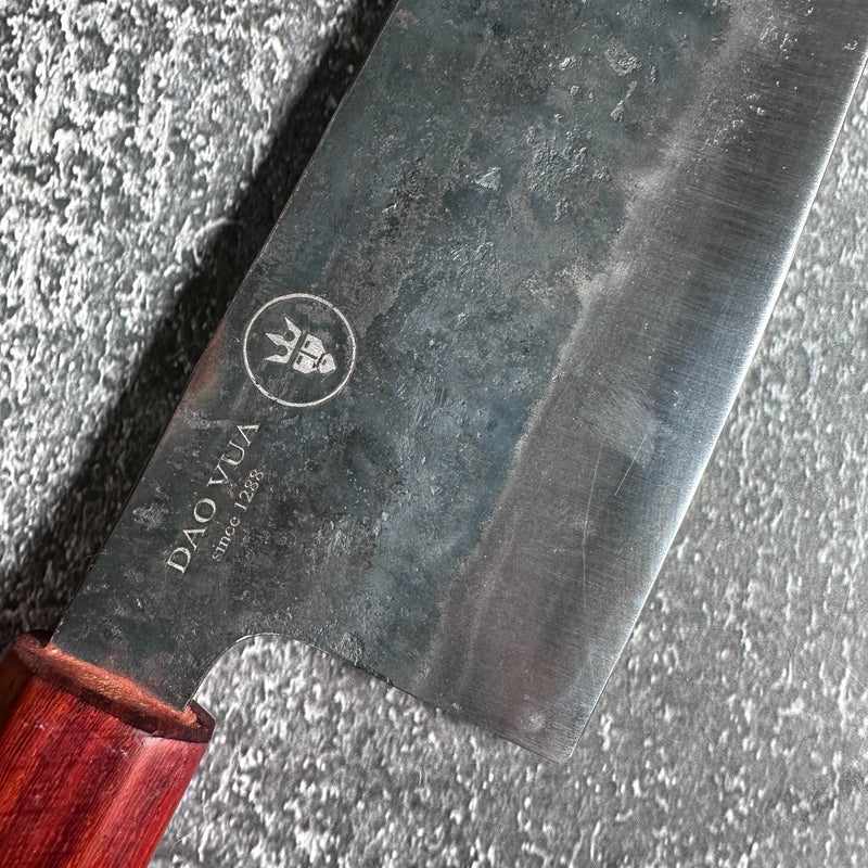 DAO VUA V3 Kurouchi 52100 TALL Gyuto 210mm with Wa Handle - Tokushu Knife