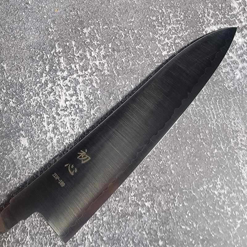 Hatsukokoro Hayabusa ZDP-189 210mm Gyuto No Handle Tokushu Knife.