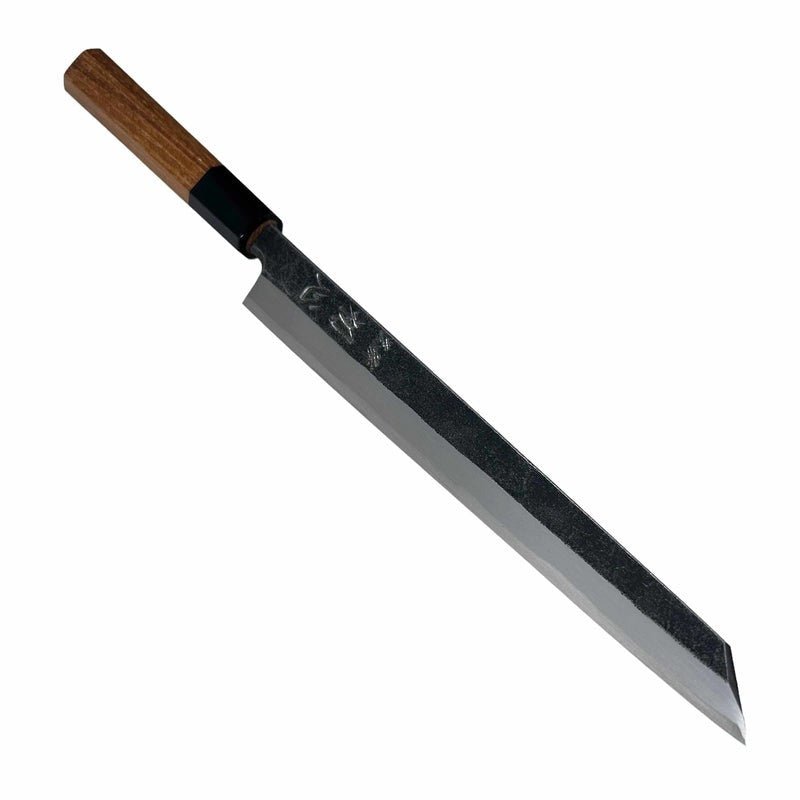 HATSUKOKORO Shirasagi Aogami #2 Kiritsuke Yanigiba 240mm - Tokushu Knife