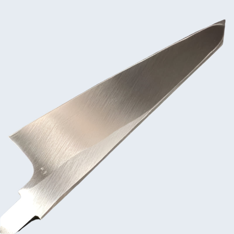 HATSUKOKORO Shirasagi Kurochi Aogami #2 150mm Honesuki (No Handle) - Tokushu Knife