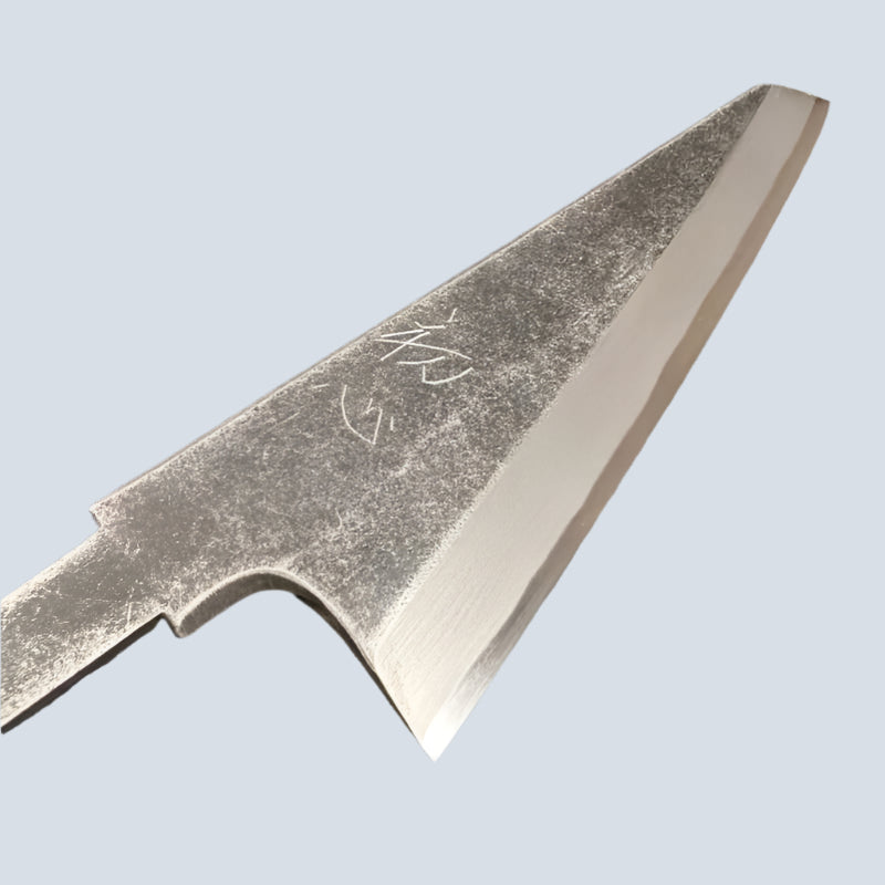 HATSUKOKORO Shirasagi Kurochi Aogami #2 150mm Honesuki (No Handle) - Tokushu Knife