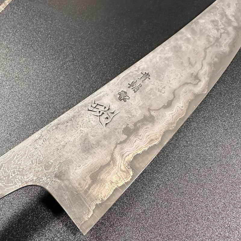 Manaka Hamono Kisuke Manaka KokuEnn 270mm Kiritsuke Gyuto "Black Smoke" - Tokushu Knife