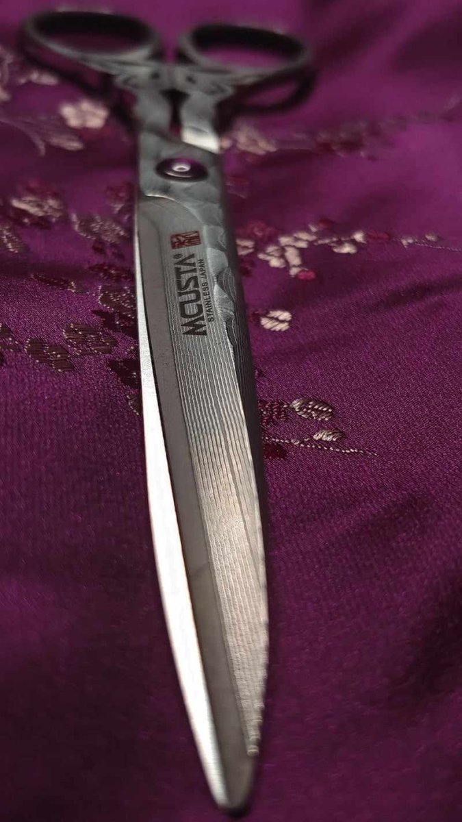 Mcusta DDB-170D Butterfly Scissors VG-10 Core Damascus 6.8" Long - Tokushu Knife