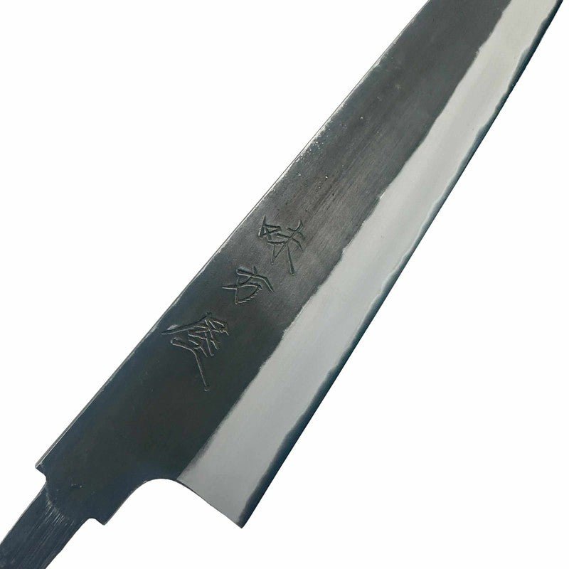 Mutsumi Hinoura Ajikataya White #2 Kurouchi Sujihiki 270mm No Handle - Tokushu Knife