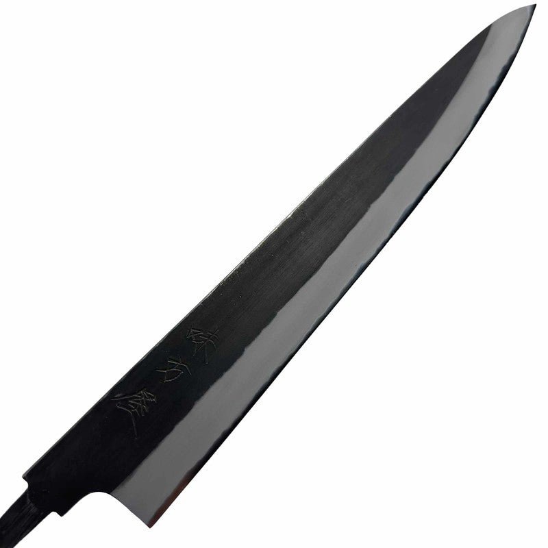 Mutsumi Hinoura Ajikataya White #2 Kurouchi Sujihiki 270mm No Handle - Tokushu Knife