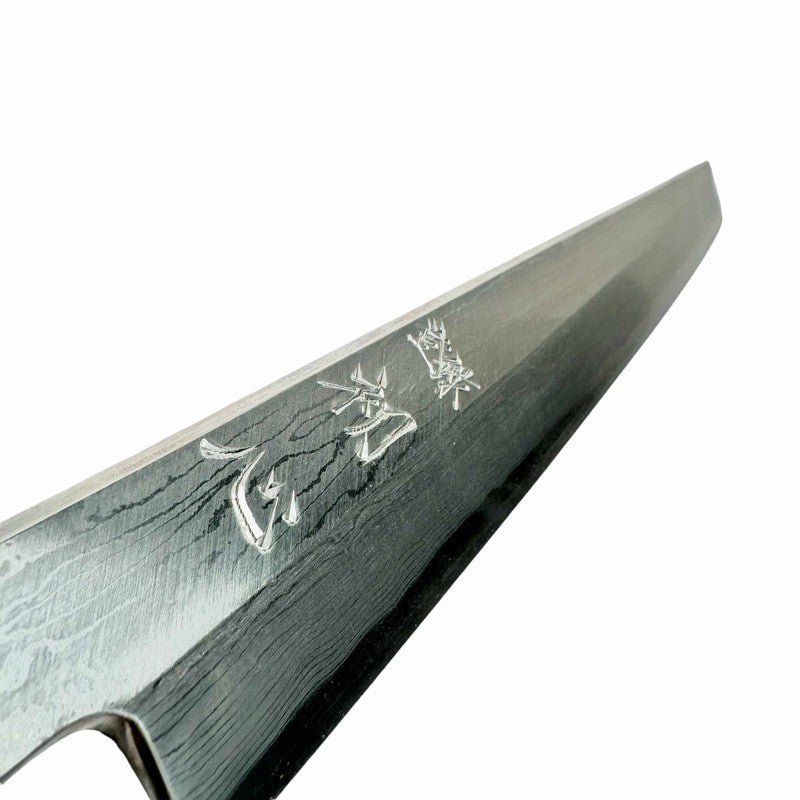 NAKAGAWA Damascus Blue #1 Kiritsuke, Sakimaru, and Standard Yanagiba 300mm (no handle) - Tokushu Knife