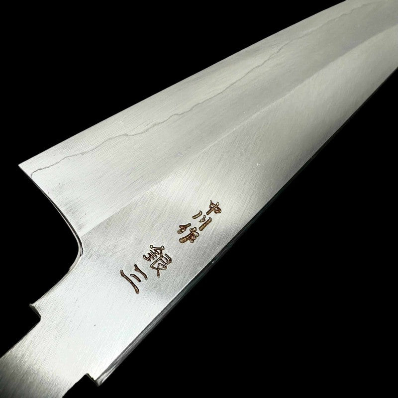 NAKAGAWA HAMONO Silver #3 Kasumi / Migaki Kiritsuke Gyuto 210mm No Handle - Tokushu Knife