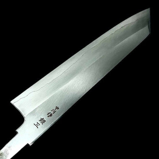 NAKAGAWA HAMONO Silver #3 Kasumi / Migaki Kiritsuke Gyuto 210mm No Handle - Tokushu Knife